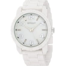 Men's ST/7000MPWT Link Bracelets Mother-Of-Pearl Dial White Corn