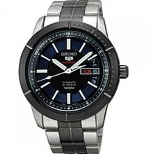 Men's Stainless Steel Case and Bracelet Automatic Blue Tone Dial Day a