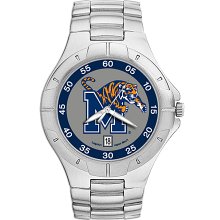 Mens University Of Memphis Watch - Stainless Steel Pro II Sport