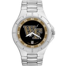 Mens Wake Forest University Watch - Stainless Steel Pro II Sport