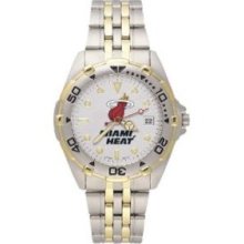 Miami Heat Mens All Star Watch Stainless Steel