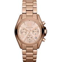 Michael Kors Bradshaw Mini Mk5799 Women's Rose Gold Watch 2 Years Warranty