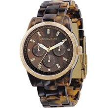 Michael Kors Designer Women's Watches, Tortoise Jet Set Watch