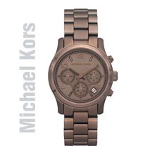 Michael Kors Ladies Watch MK5492 Chronograph IP-Brown