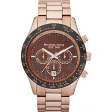 Michael Kors Men's Layton MK8247 Gold Stainless-Steel Quartz Watch