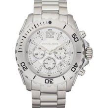 Michael Kors Men's Stainless Steel Chronograph Calendar Watch Mk8253