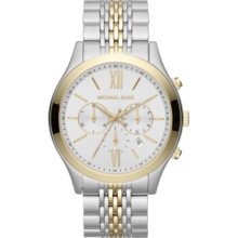 MICHAEL-KORS MICHAEL-KORS Brookton Two Tone Chronograph Watch