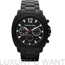 Michael Kors Mk8282 Black Ion Plated Chronograph Men's Watch