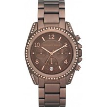 Michael Kors Women's MK5493 Brown Stainless-Steel Analog Quartz Watch