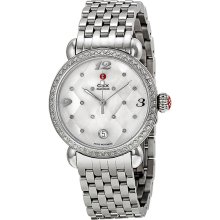 MICHELE MICHELE CSX Diamond, Quilted Mosaic Diamond Dial