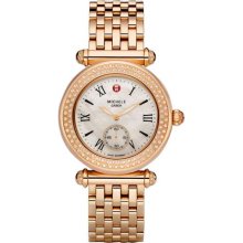 Michele MWW16A000044 Watch Caber Ladies - MOP Dial Rose Gold Plated Case Quartz Movement