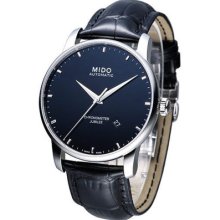 Mido Baroncelli Jubilee Mechanical Automatic Cosc Swiss Watch Black M86904784