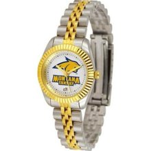 Montana State Bobcats MSU NCAA Womens 23Kt Gold Watch ...