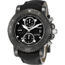 Montblanc Sport Chonograph Automatic Black Dial Dlc 104279 $5900 Msrp