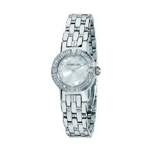 Morellato Ladies Watch Analogue Quartz, Diamond Accent Gray Dial, Stee