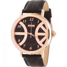 Moschino Quartz Analog Rose Gold Plated Fashion Dress Watch MW0240