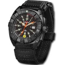 MTM Special Ops Mens Warrior Stainless Watch - Black Nylon Strap - Carbon Fiber Dial - MTM-WBBB