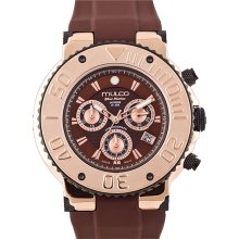 Mulco MW3-70602-035 Bluemarine Brown Dial Chronograph Unisex Watch