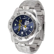 Navy Midshipmen Sport Steel Band AnoChrome-Men's Watch