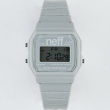 Neff Flava Digital Watch Grey One Size For Men 19880711501