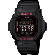 New Casio Ladies Baby-G BG5601-1B Limited Edition Black Red Watch