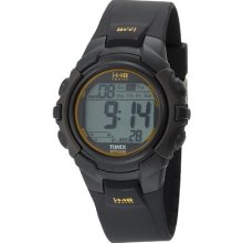 Newtimex Men's T5k457 1440 Sports Digital Black/yellow Resin Strap Watch