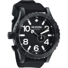 Nixon 51-30 Tide Watch - All Black Nylon