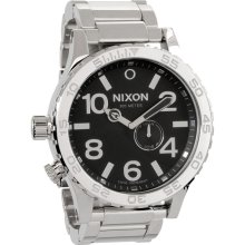 Nixon 51-30 Watch - High Polish/Black