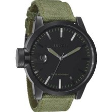 Nixon Chronicle Watch - Matte Black / Surplus