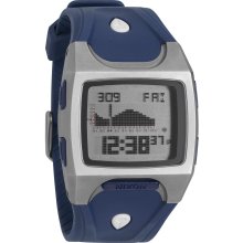 Nixon Lodown TI Tide Watch - Navy