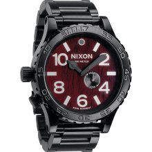 Nixon Men's 51-30 Tide Watch (Dark Wood/Black)