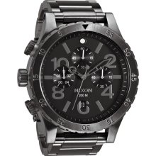 Nixon The 48-20 Chrono Watch All Gunmetal One Size For Men 21257211201