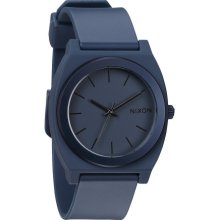 Nixon Time Teller P Watch Steel Blue Ano, One Size