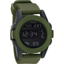 Nixon Unit Watch - Matte Black/surplus Green