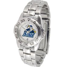 Northern Arizona Lumberjacks NAU Womens Steel Sports Watch