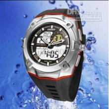 Ohsen Men Multifunction Quartz Analog Watch Mens Sport Digital Child