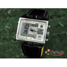 Ohsen Xl El Dual Core Digital Mens Sport Wrist Watch