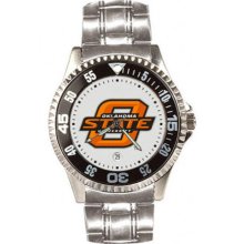 Oklahoma State Cowboys Competitor Steel Watch Sun Time