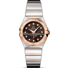 Omega Constellation Polished Quartz 27mm Ladies Watch 12320276063002