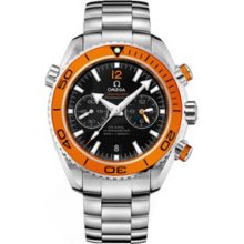 Omega Planet Ocean Chronograph Automatic Orange Bezel Mens Watch