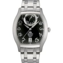 Orient Automatic Mens Power Reserve Black Dial Watch CFDAE001B