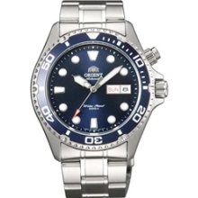 Orient Blue Ray 21-Jewel Automatic Dive Watch #CEM65009D (Blue Ray)