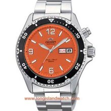 Orient Orange Automatic Dive Watch CEM65001M (Orange Mako)