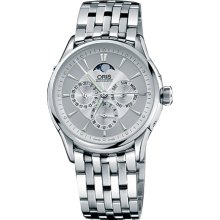 Oris Men's Culture Artelier Silver Dial Watch 581-7592-4051-MB