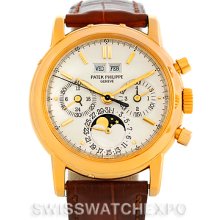 Patek Philippe 18K Yellow Gold Perpetual Calendar Chronograph Watch