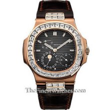 Patek Philippe Mens Nautilus Diamond Watch 5724R