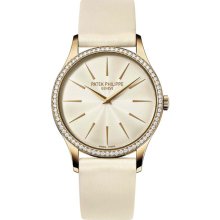 Patek Philippe Women's Calatrava Cream Dial Watch 4897R-010