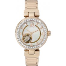 PDB002-A-41 Project D Ladies Automatic Gold Plated Watch
