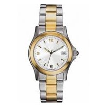Pedre 07300487,07100487-B - ESQ - Men & Women Round Two-tone Bracelet Watch With Date