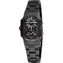 Philip Stein Women's 'signature' Black Ceramic Watch